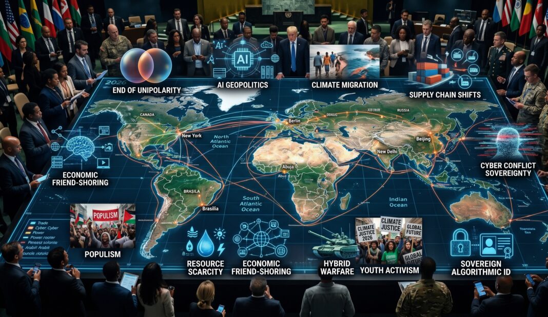 global politics in 2026 trends and technology analysis