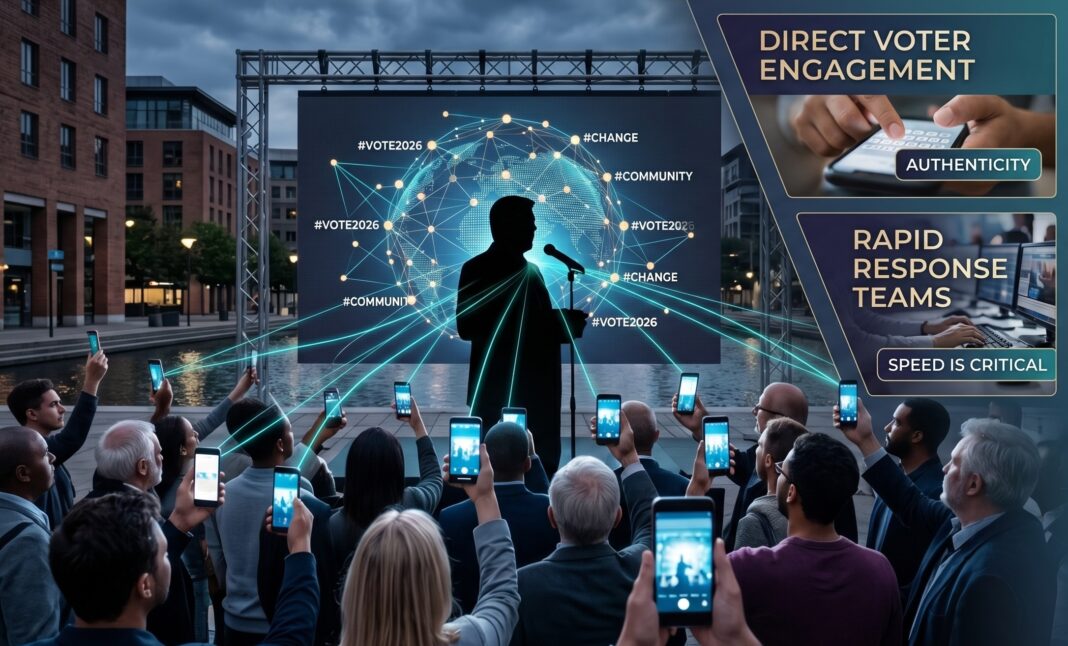 social media and political campaigns 2026 trends analysis Infographic